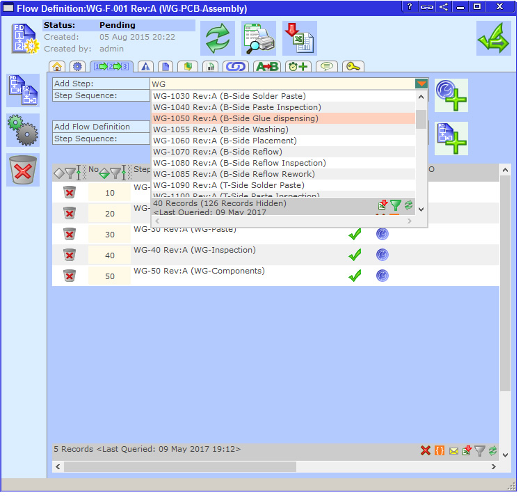 EZ-MES Configure flow